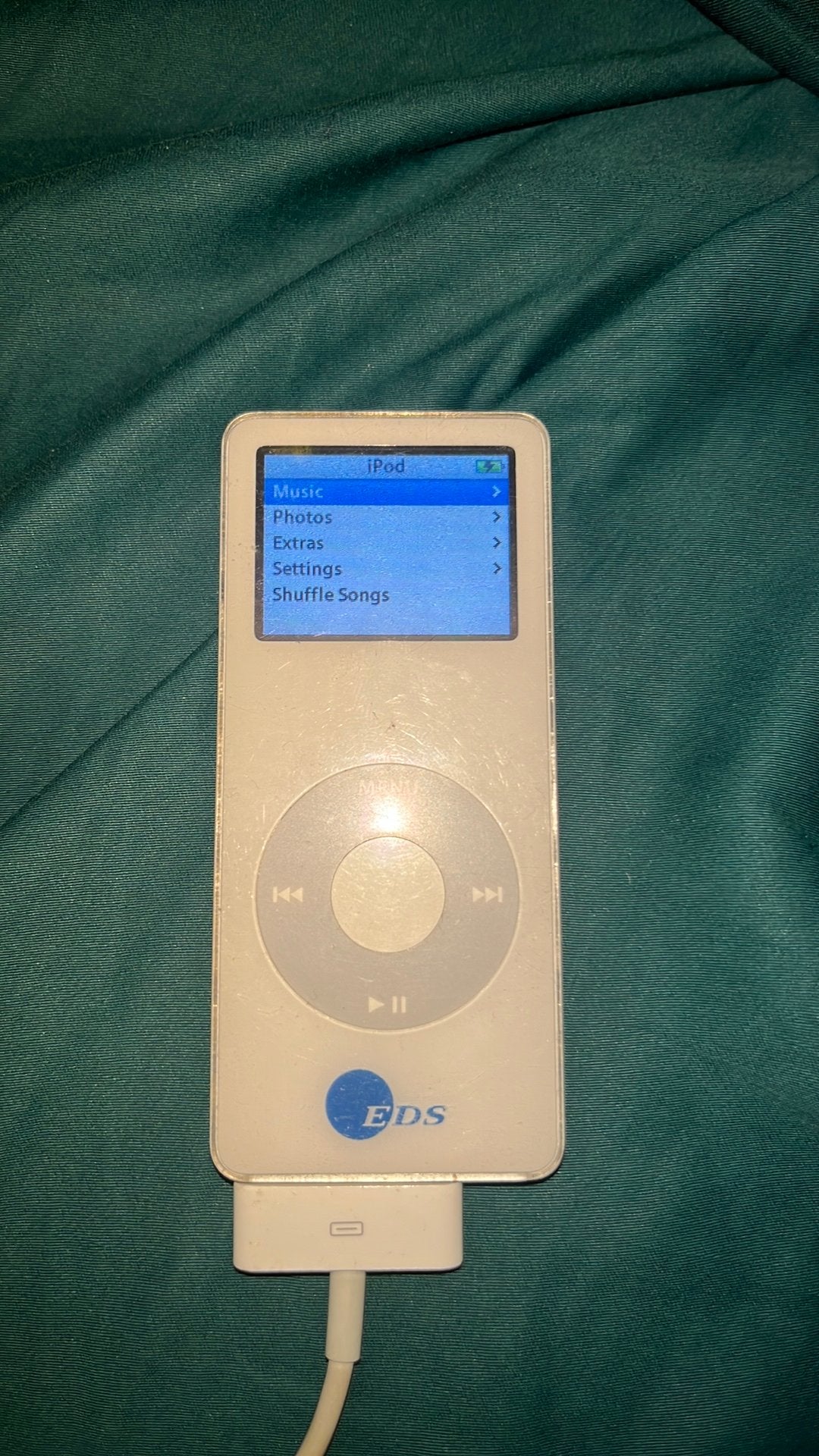 iPod Nano 1st Gen Wit 2GB Met Logo EDS Bedrijf, Audio, Tv en Foto, Mp3-spelers | Apple iPod, Ophalen, Gebruikt, Overige kleuren