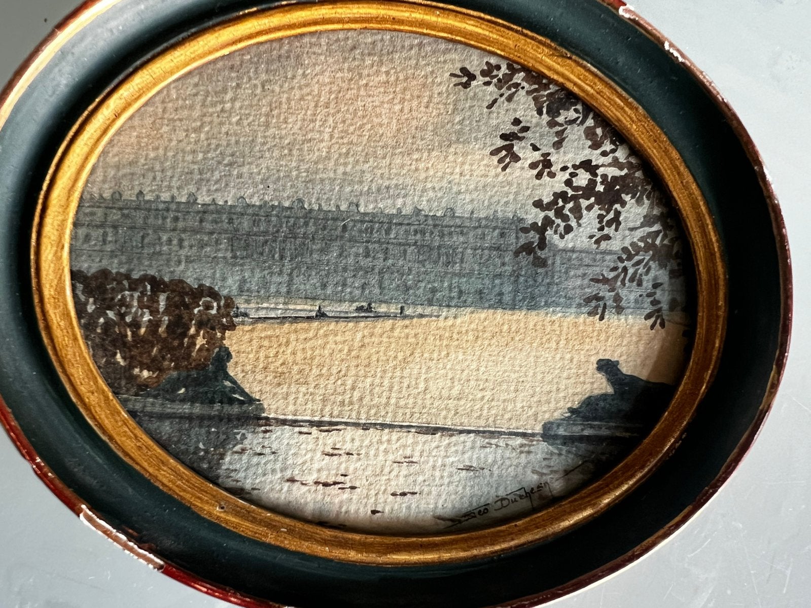 Aquarelle  gravure, Antiek en Kunst, Kunst | Etsen en Gravures, Ophalen of Verzenden