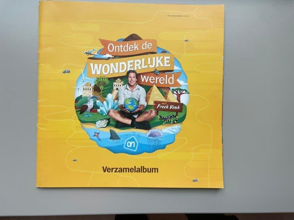 Ontdek de Wonderlijke Wereld – Verzamelalbum, Verzamelen, Albert Heijn, Ophalen of Verzenden