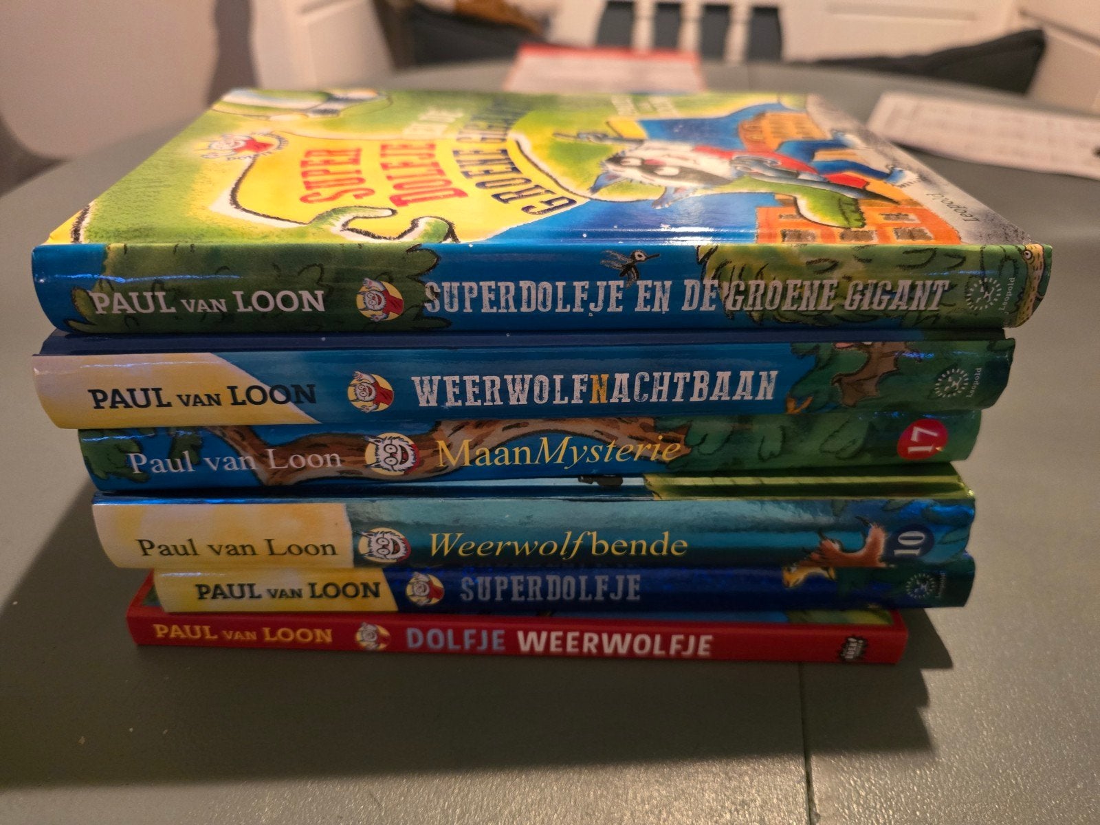 6x dolfje weerwolfje boeken, Ophalen of Verzenden, Zo goed als nieuw, Paul van Loon