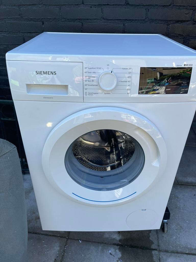 Wasmachine siemens, Ophalen, Zo goed als nieuw, 85 tot 90 cm, 1200 tot 1600 toeren
