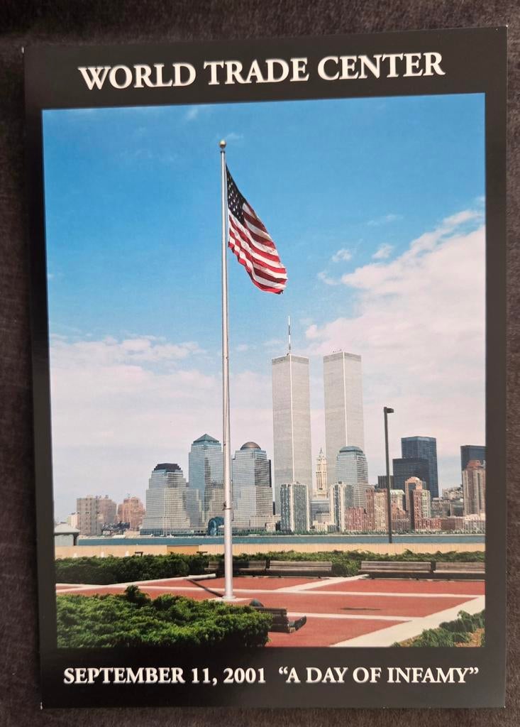 World Trade Center: September 11, 2001 'A Day of Infamy', Verzamelen, Verzenden, 1980 tot heden, Ongelopen, Buiten Europa