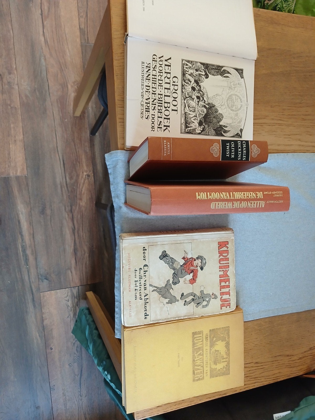 Kruimeltje, Tom Sawyer, Oliver Twist en meer - Oude Boeken, Ophalen of Verzenden, Gelezen, Chr. van Abkoude, Mark Twain, Charles Dickens, W.G. van de Hulst