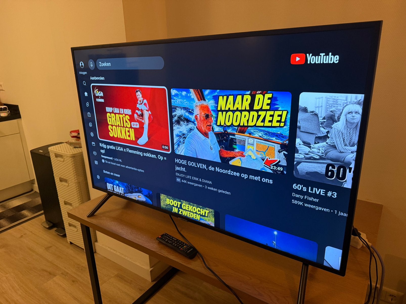 Samsung smart led tv 49 inch 4k uhd, Audio, Tv en Foto, Televisies, Ophalen, LED, Zo goed als nieuw, 100 Hz