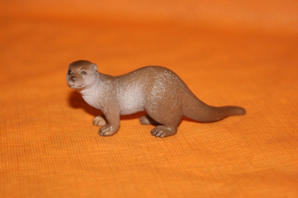 Schleich 14694 otter, dierfiguur, Verzenden, Gebruikt, Overige soorten, Beeldje of Figuurtje