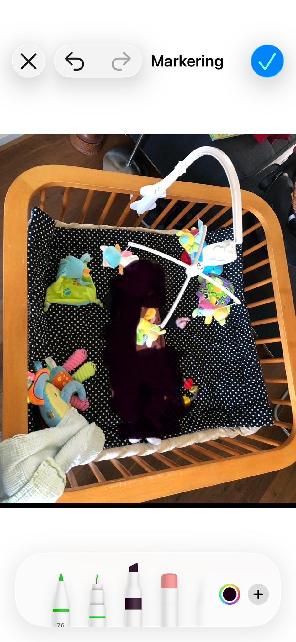 Stevige massief houten kinderbox met boxkleed, Ophalen, Gebruikt, Rechthoekig, Boxkleed