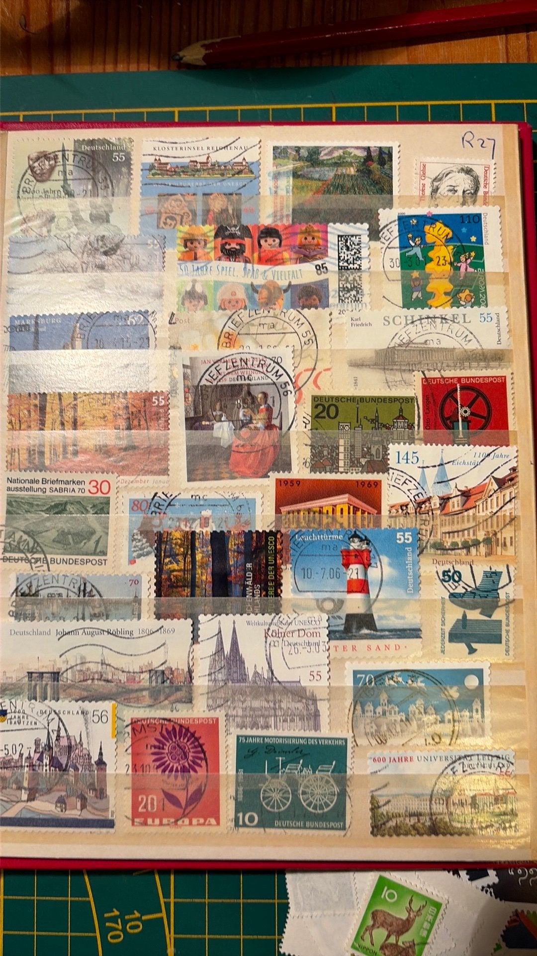 Leuke postzegels Duitsland R27, Verzenden, 1990 tot heden