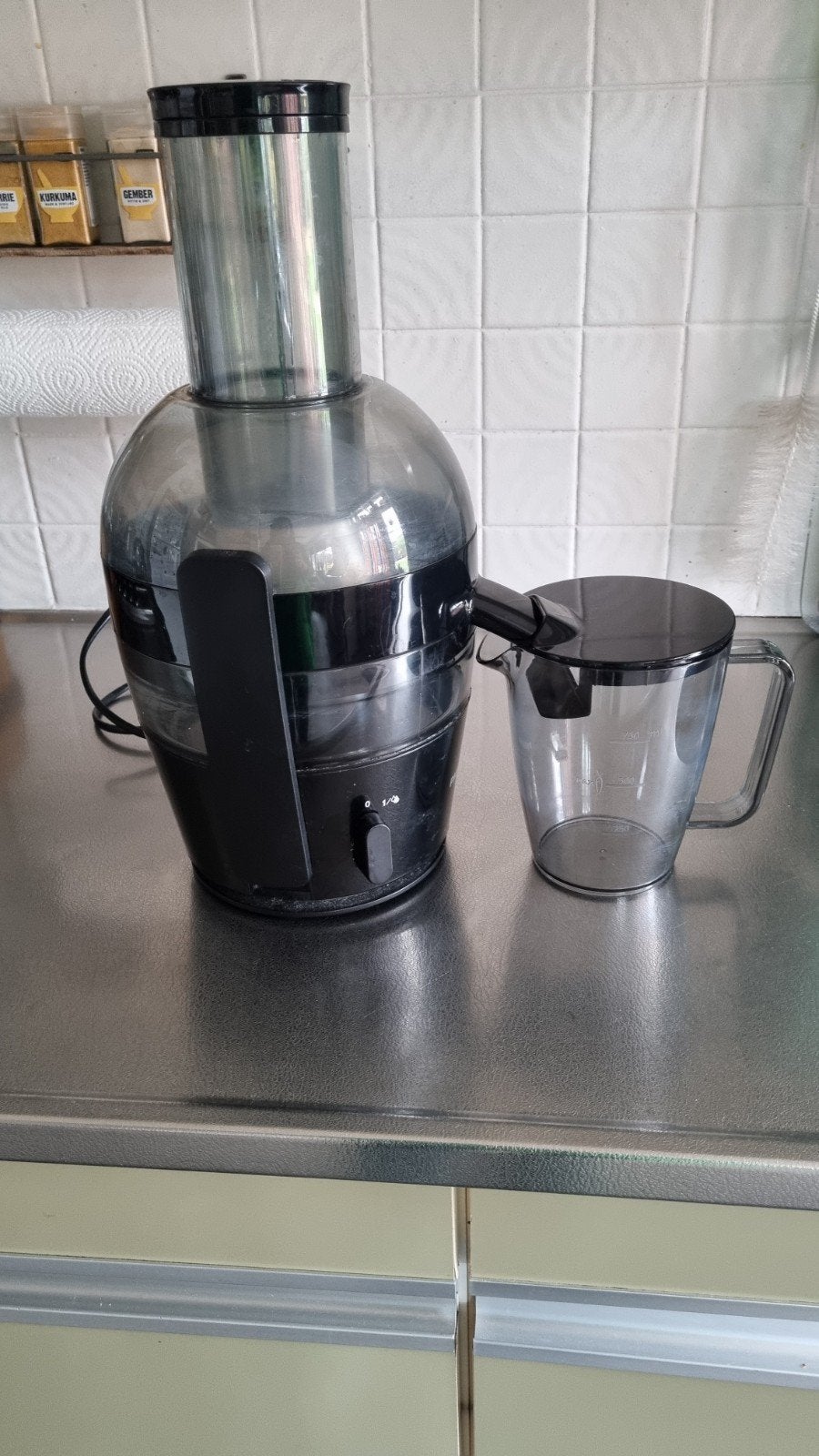 Philips slowjuicer, Witgoed en Apparatuur, Juicers, Ophalen of Verzenden, Gebruikt, Elektrisch, Slowjuicer