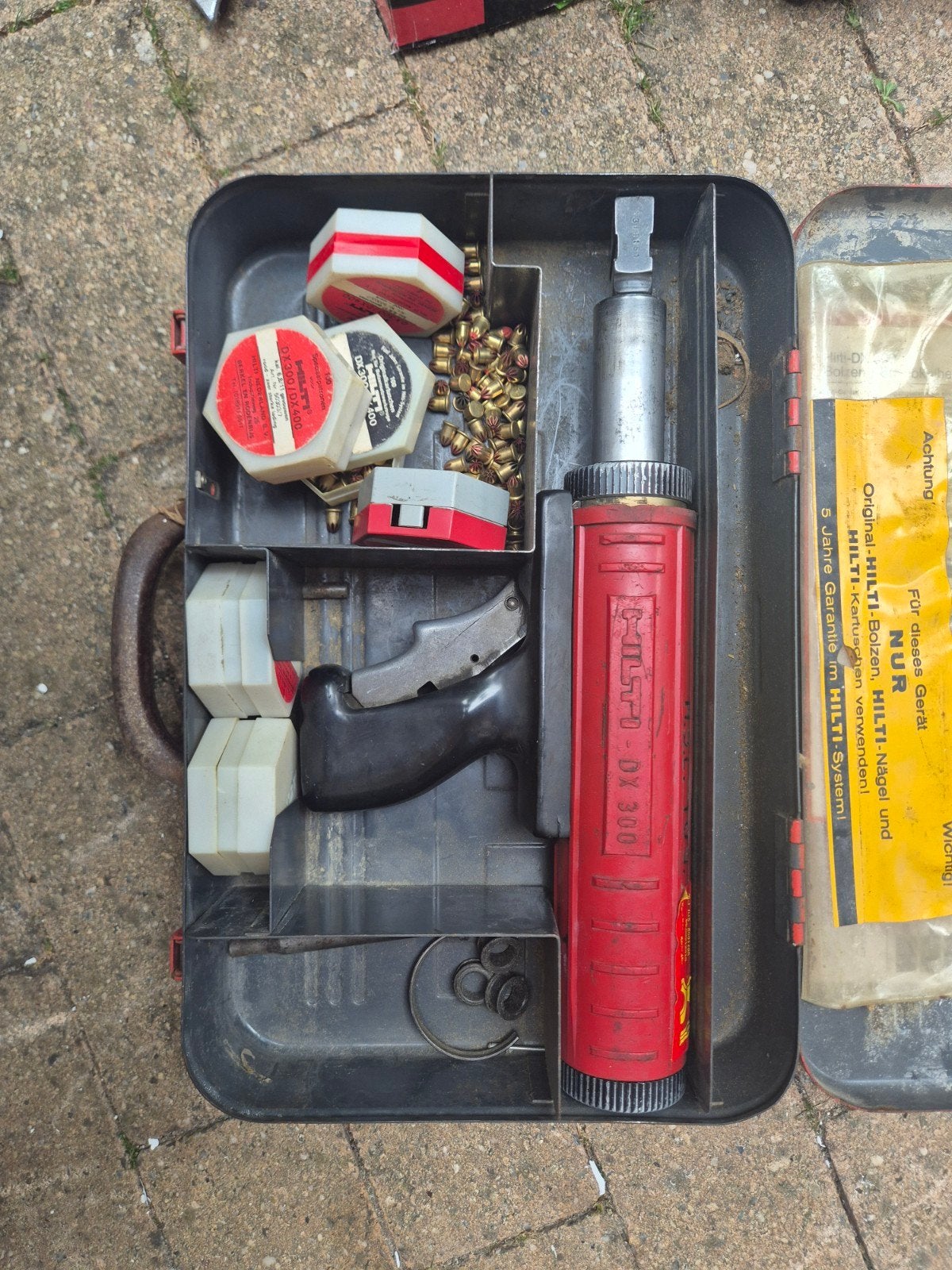 Hilti DX 300 Schiethamer met toebehoren, Ophalen of Verzenden, Gebruikt, Overige typen, Hilti