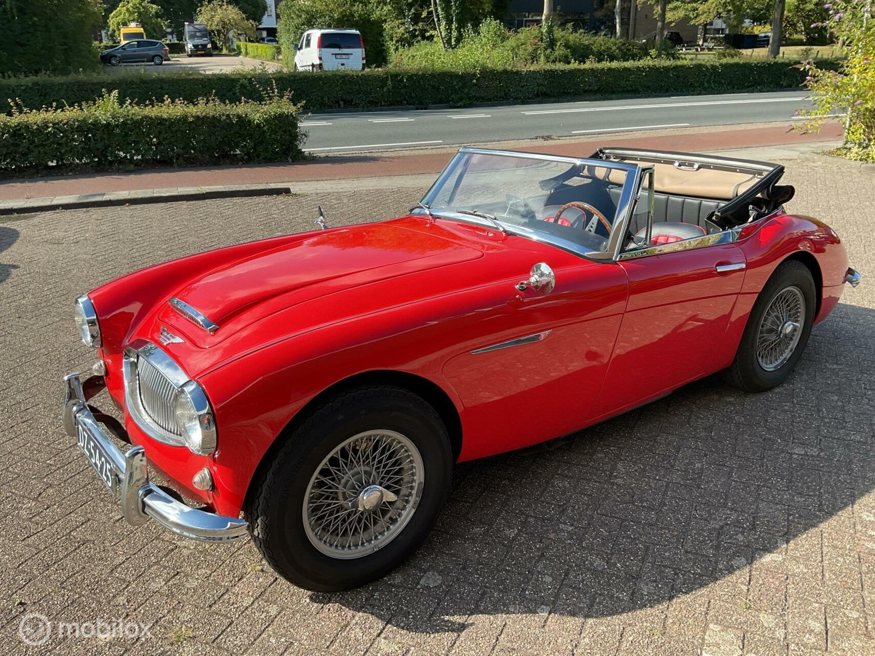 Austin Healey MK II HB J7L Top Conditie, Lederen bekleding, Achterwielaandrijving, Gebruikt, Overige carrosserieën