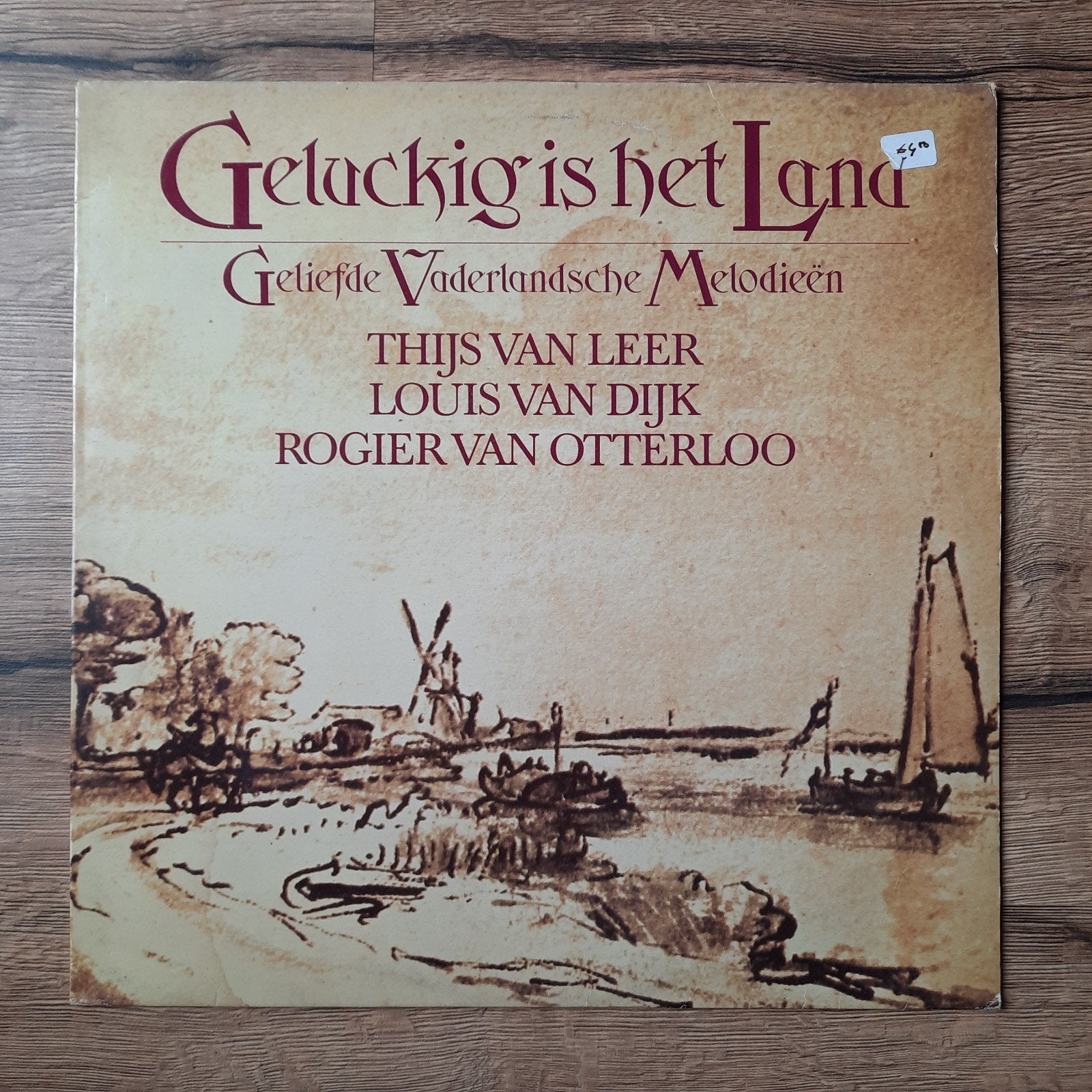 Geluckig is het Land - Geliefde Vaderlandsche Melodieën, Cd's en Dvd's, Ophalen of Verzenden, Gebruikt, 12 inch
