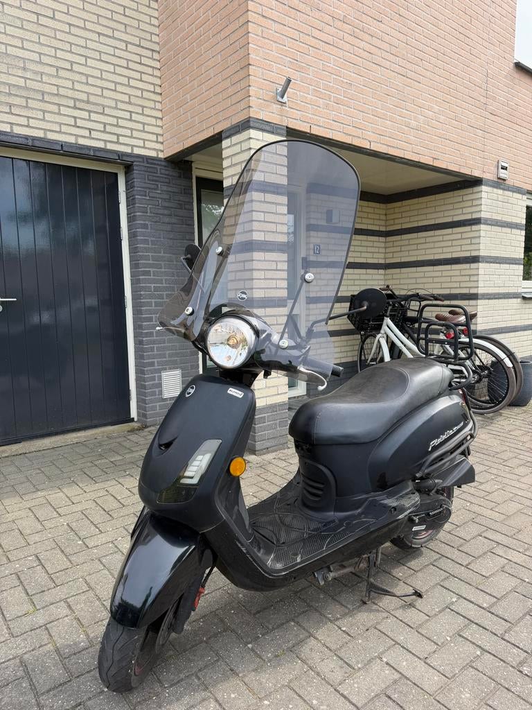 Sym Fiddle 2, Fietsen en Brommers, Scooters | SYM, Ophalen, Gebruikt, Benzine, Fiddle