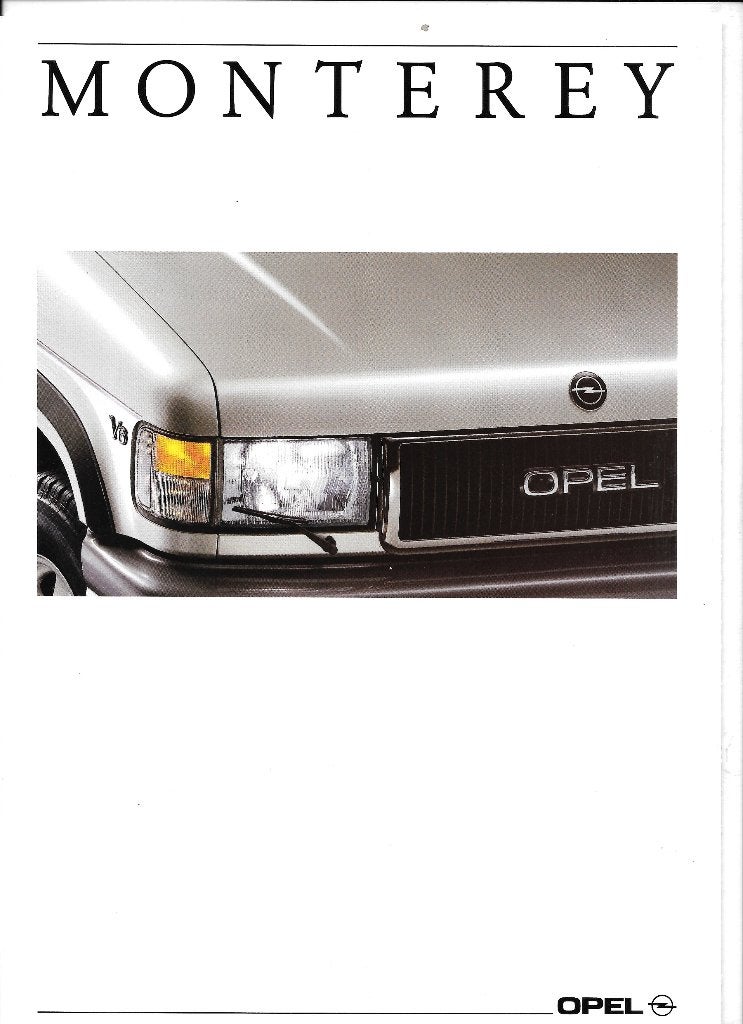 OPEL MONTEREY  1994, Ophalen of Verzenden, Zo goed als nieuw, Opel