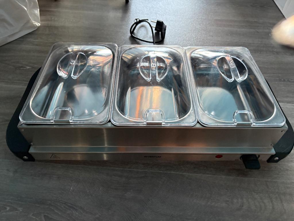 Inventum BW315S buffetwarmer, Huis en Inrichting, Keuken | Keukenbenodigdheden, Ophalen, Nieuw