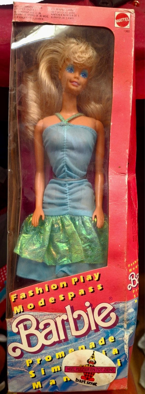 Vintage Mattel Barbie Fashion Play Modespass "Promenade" #13, Verzamelen, Poppen, Ophalen of Verzenden, Nieuw