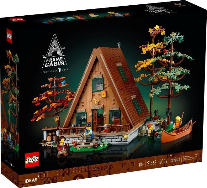 Lego Ideas A-Frame Boshut nr 21338, Lego, Lego, Lego, Nieuw