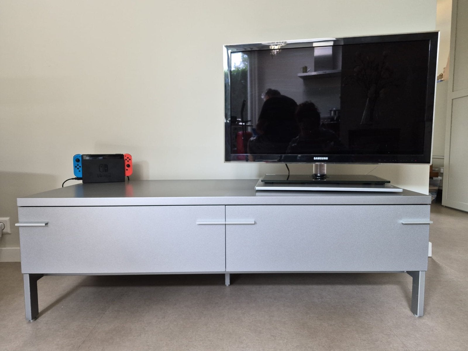 Stijlvol TV-meubel met opbergruimte - Pastoe design, Ophalen, Gebruikt, 100 tot 150 cm, Minder dan 100 cm