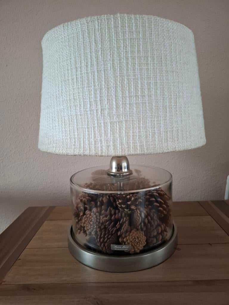 Riviera Maison tafellampen twee stuks., Huis en Inrichting, Ophalen, Stof, Minder dan 50 cm