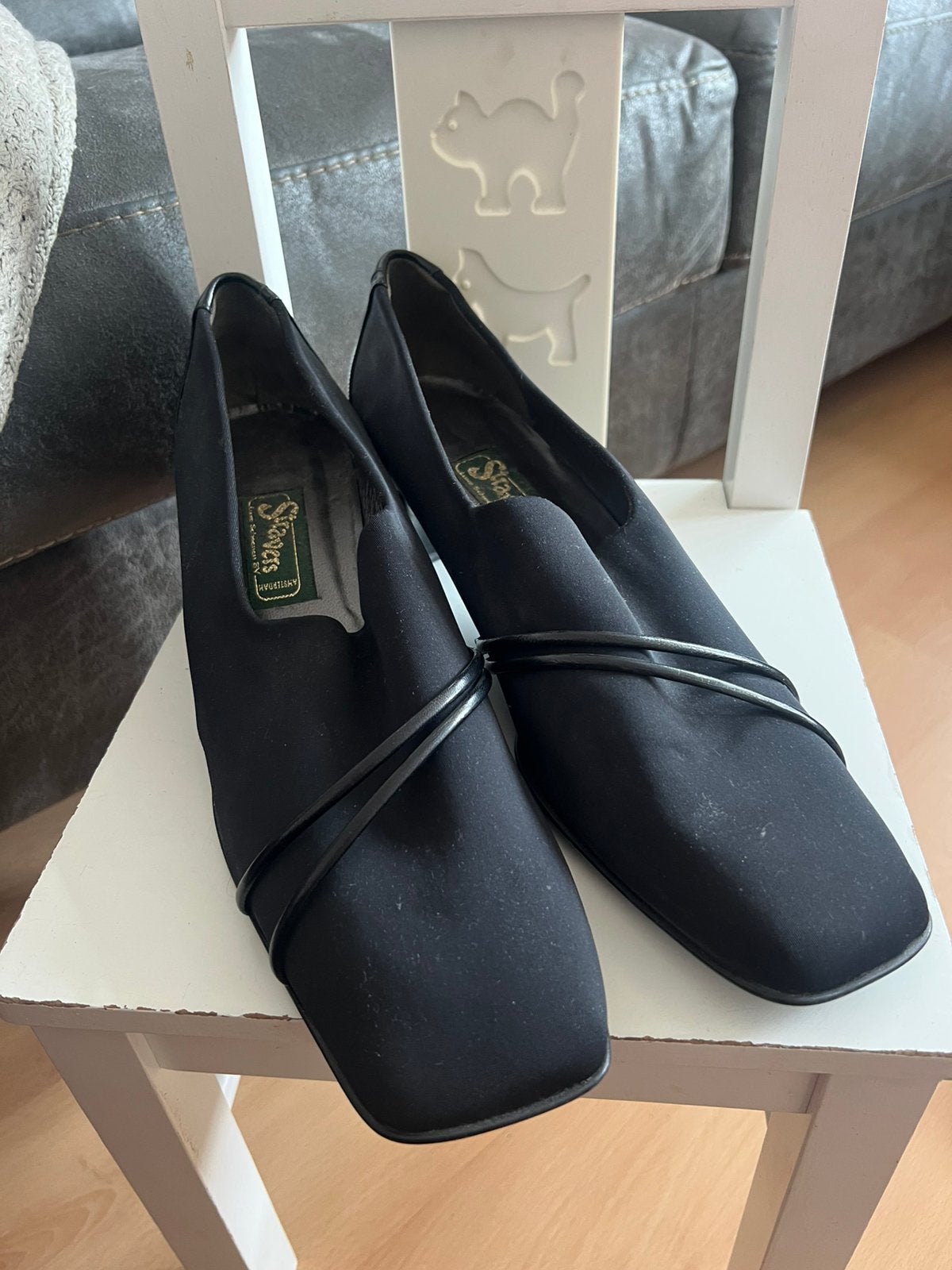 Schoenen zwart maat 46, Ophalen of Verzenden, Zo goed als nieuw, Zwart