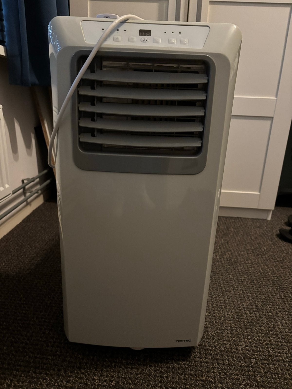 mobiele airco met afstandsbediening, Ophalen, Gebruikt, Minder dan 60 m³, 3 snelheden of meer