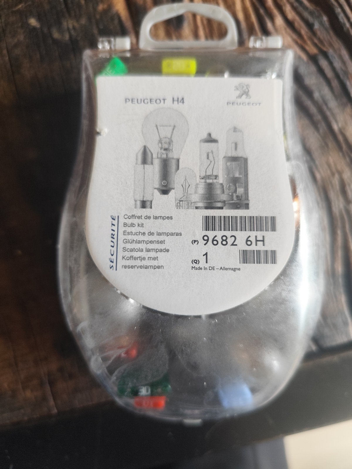 Peugeot H4 Lampen en Zekeringen Reserve Kit, Auto-onderdelen, Ophalen of Verzenden, Nieuw, Peugeot