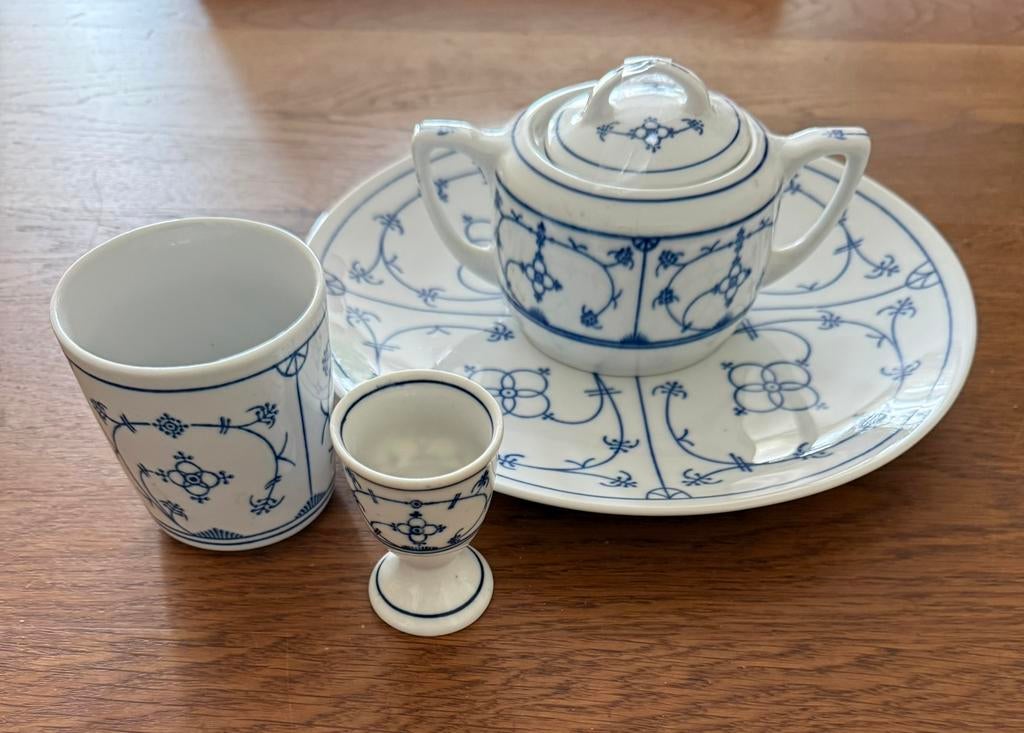 Blau Saks Jäger / Bavaria serviesgoed, Antiek en Kunst, Antiek | Servies compleet, Ophalen of Verzenden