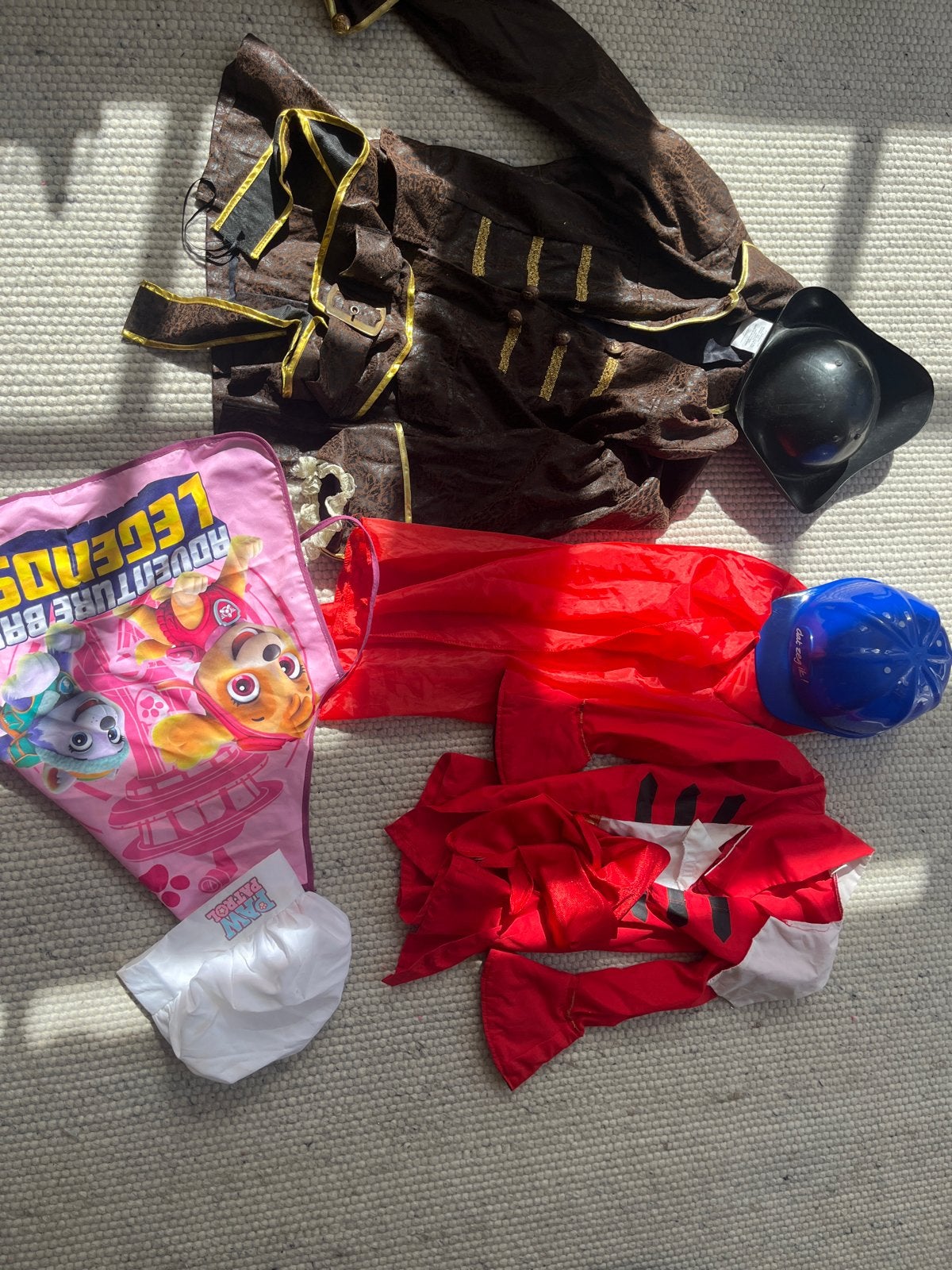 Verkleedset: Piraat, Paw Patrol, cape, Ophalen of Verzenden, Gebruikt, 110 t/m 116, Jongen of Meisje