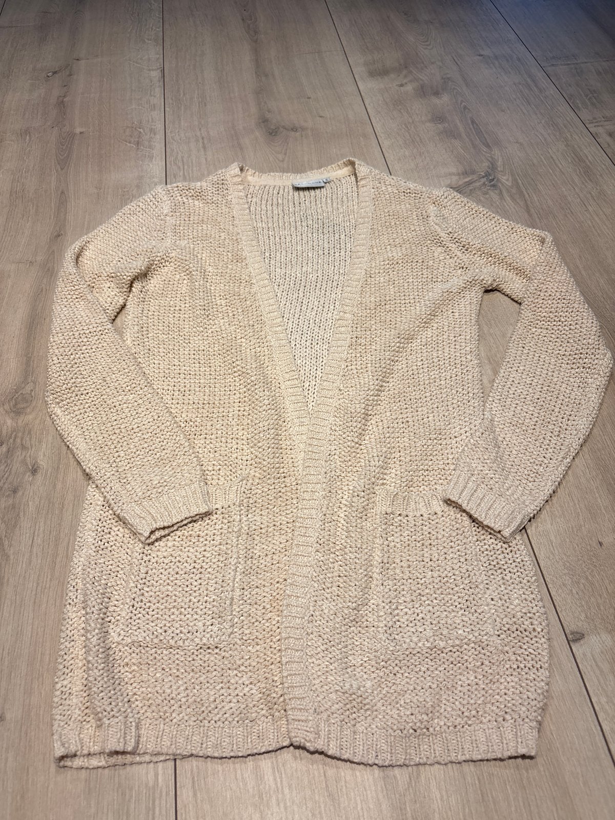 Luchtig gehaakt beige vest maat S van Trend One, Kleding | Dames, Truien en Vesten, Ophalen of Verzenden, Zo goed als nieuw, Maat 36 (S)