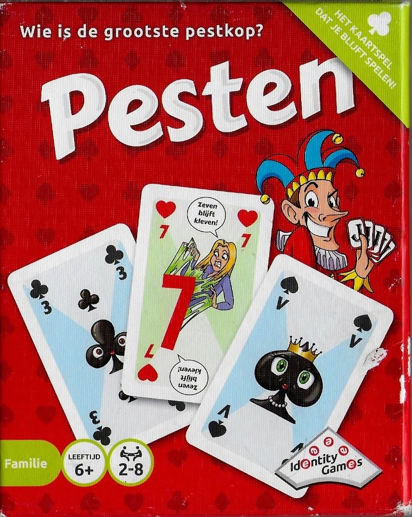 Pesten - Kaartspel -, Ophalen of Verzenden, Zo goed als nieuw