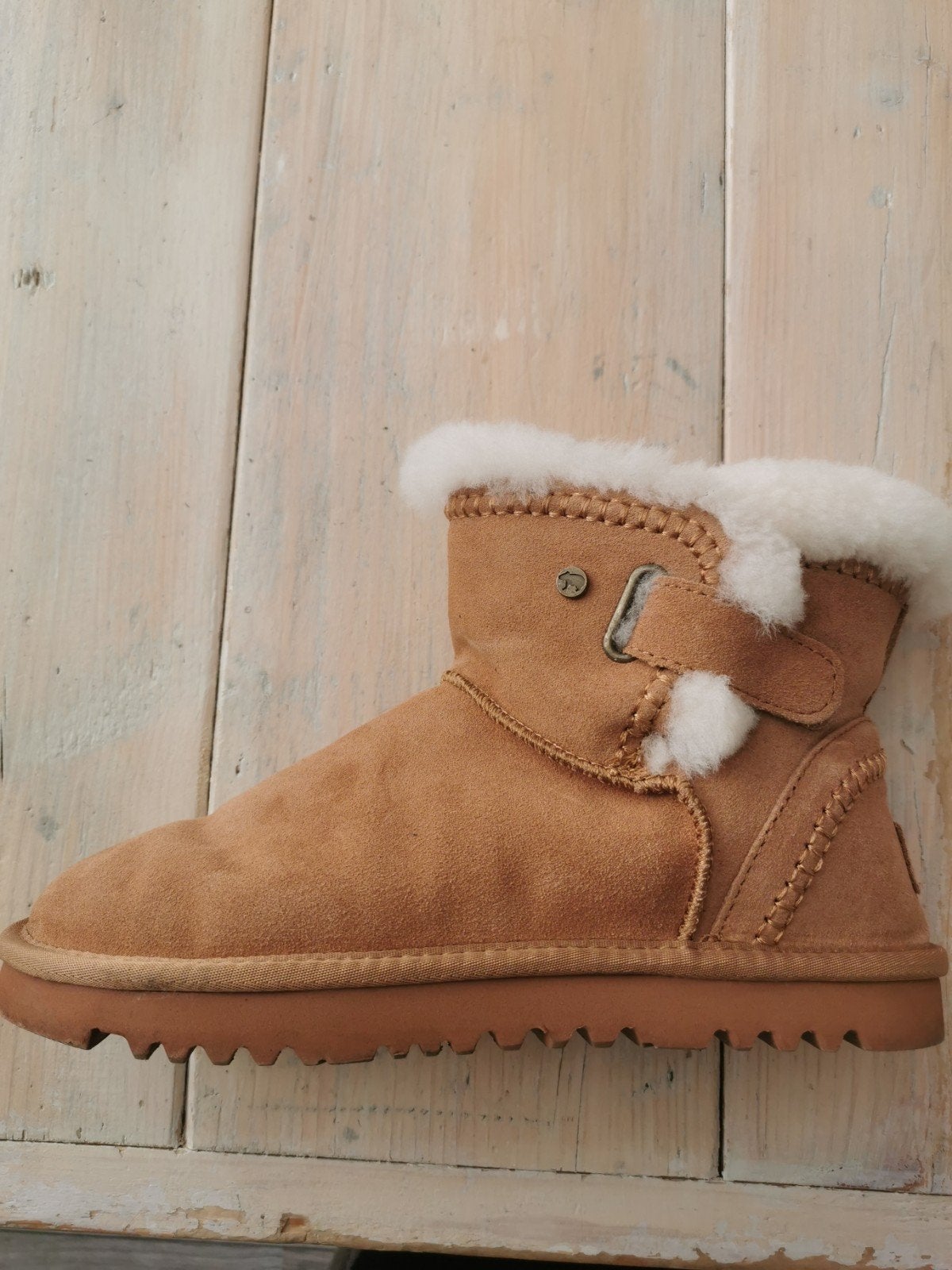 Snowboots maat 41, Kleding | Dames, Ophalen of Verzenden, Zo goed als nieuw, Bruin, Snowboots