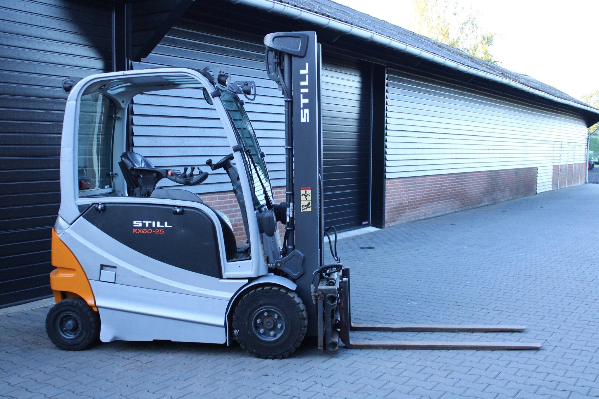 Still RX60 25 heftruck elektrische triplex sideshift lepelve, 2000 tot 3000 kg, Elektrisch, Heftruck, Still
