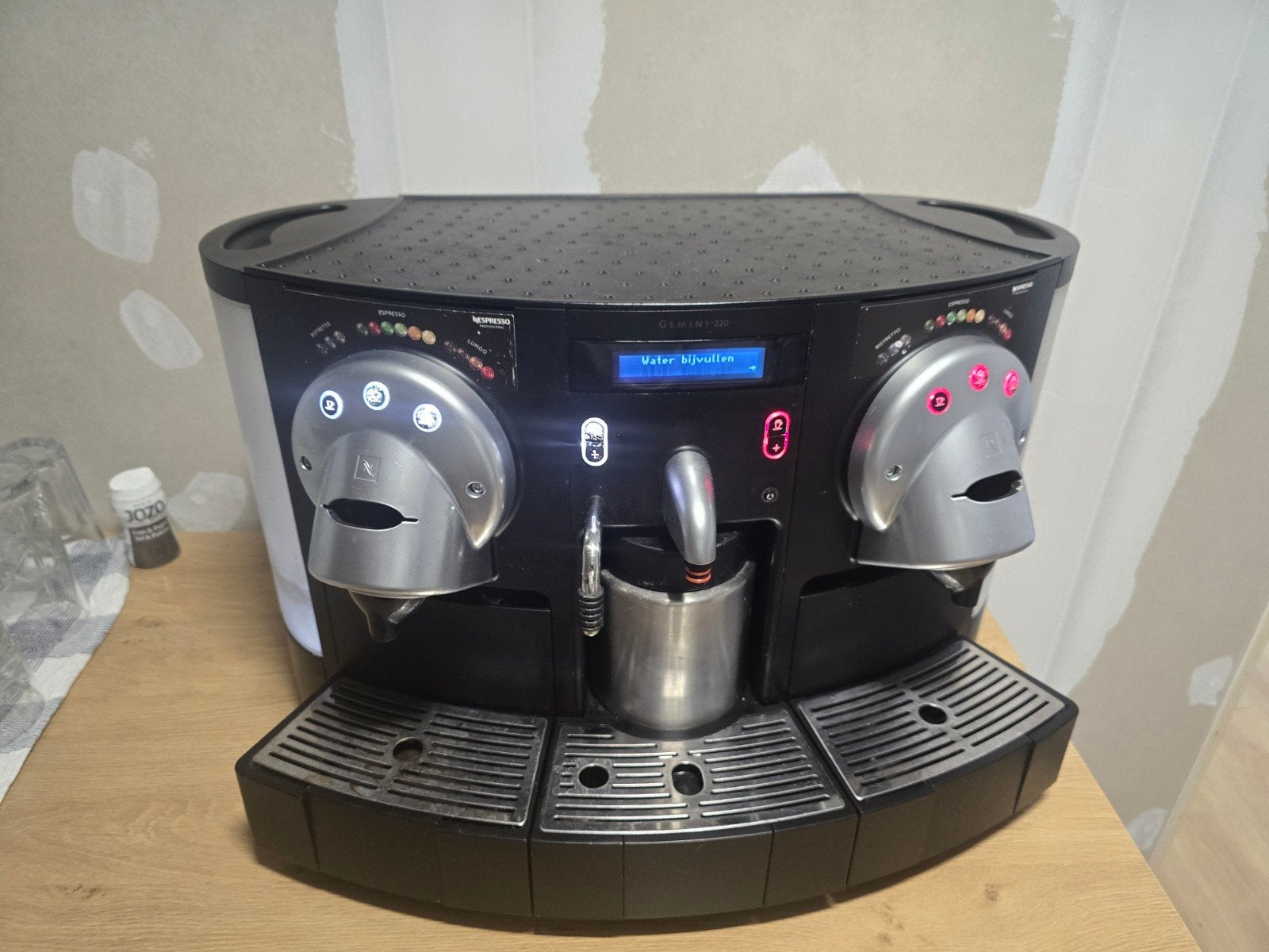 Nespresso Gemini CS220 Pro - Professioneel Koffiezetapparaat, Ophalen, Koffiepads en cups, Gebruikt, 10 kopjes of meer