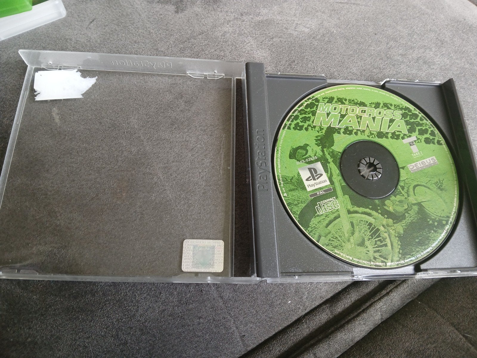 Motocross Mania - PlayStation 1 (PS1) Game, Gebruikt, 1 speler, Racen en Vliegen, Ophalen of Verzenden
