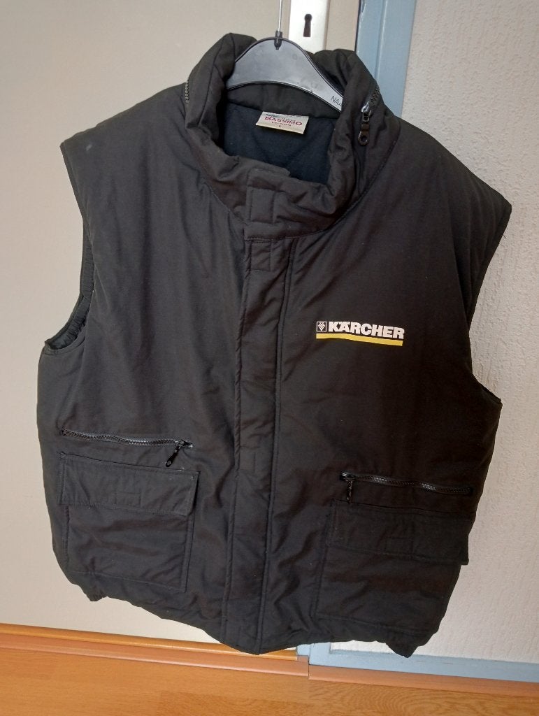 Nieuwe Karcher bodywarmer mt L, Maat 52/54 (L), Zwart, Nieuw, Ophalen of Verzenden