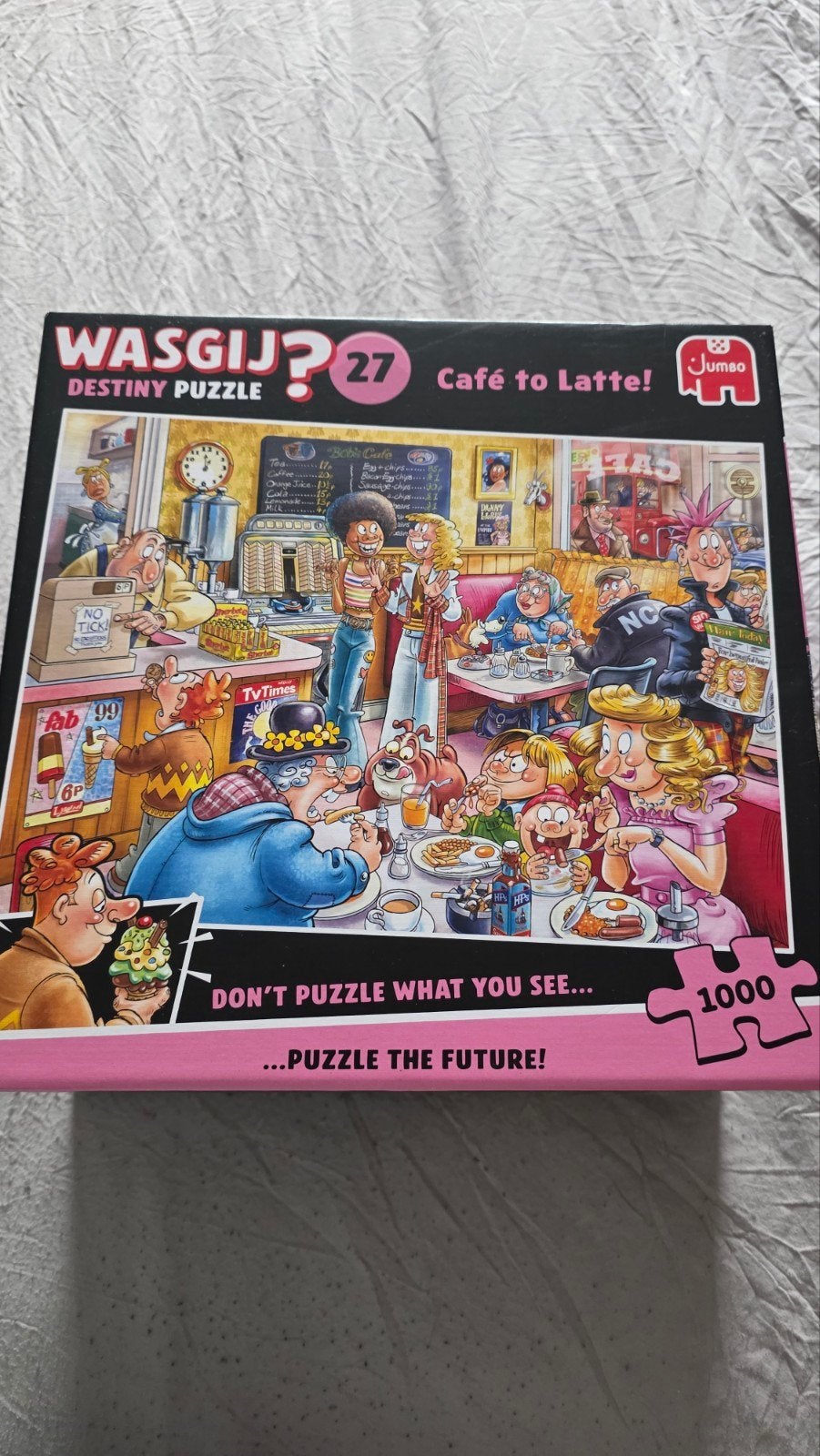 Wasgij Destiny 27, Hobby en Vrije tijd, Denksport en Puzzels, Ophalen of Verzenden, 500 t/m 1500 stukjes, Zo goed als nieuw