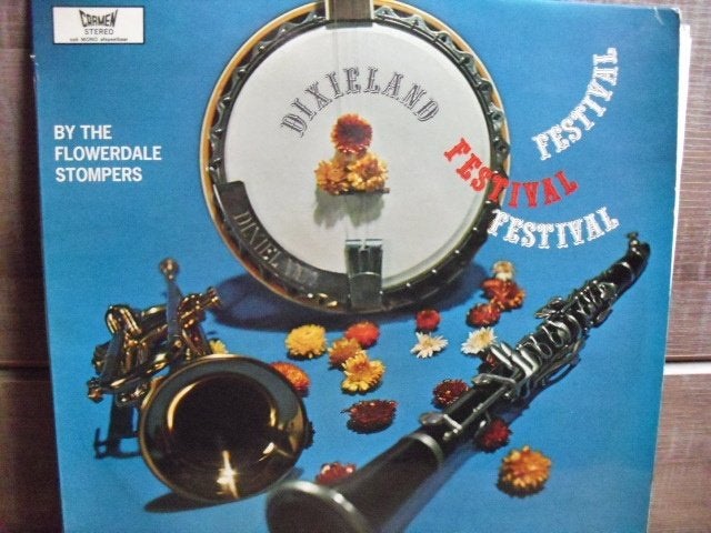 The Flowerdale Stompers "Dixieland Festival" LP, LP, Gebruikt, Ophalen of Verzenden, Beschermende buitenhoes