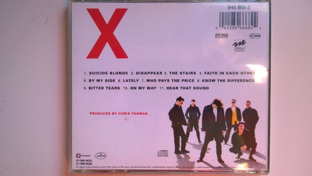 INXS - X, Ophalen of Verzenden, Zo goed als nieuw, Poprock