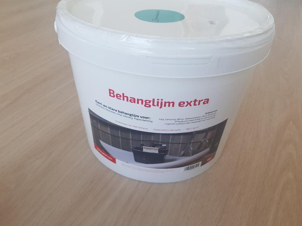 Behanglijm 9kg, Ophalen, 25 tot 50 m²
