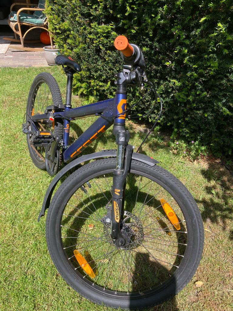 Scott Voltage JR 24 inch kinder mountainbike, Ophalen, Gebruikt, Schijfrem, 20 inch of meer