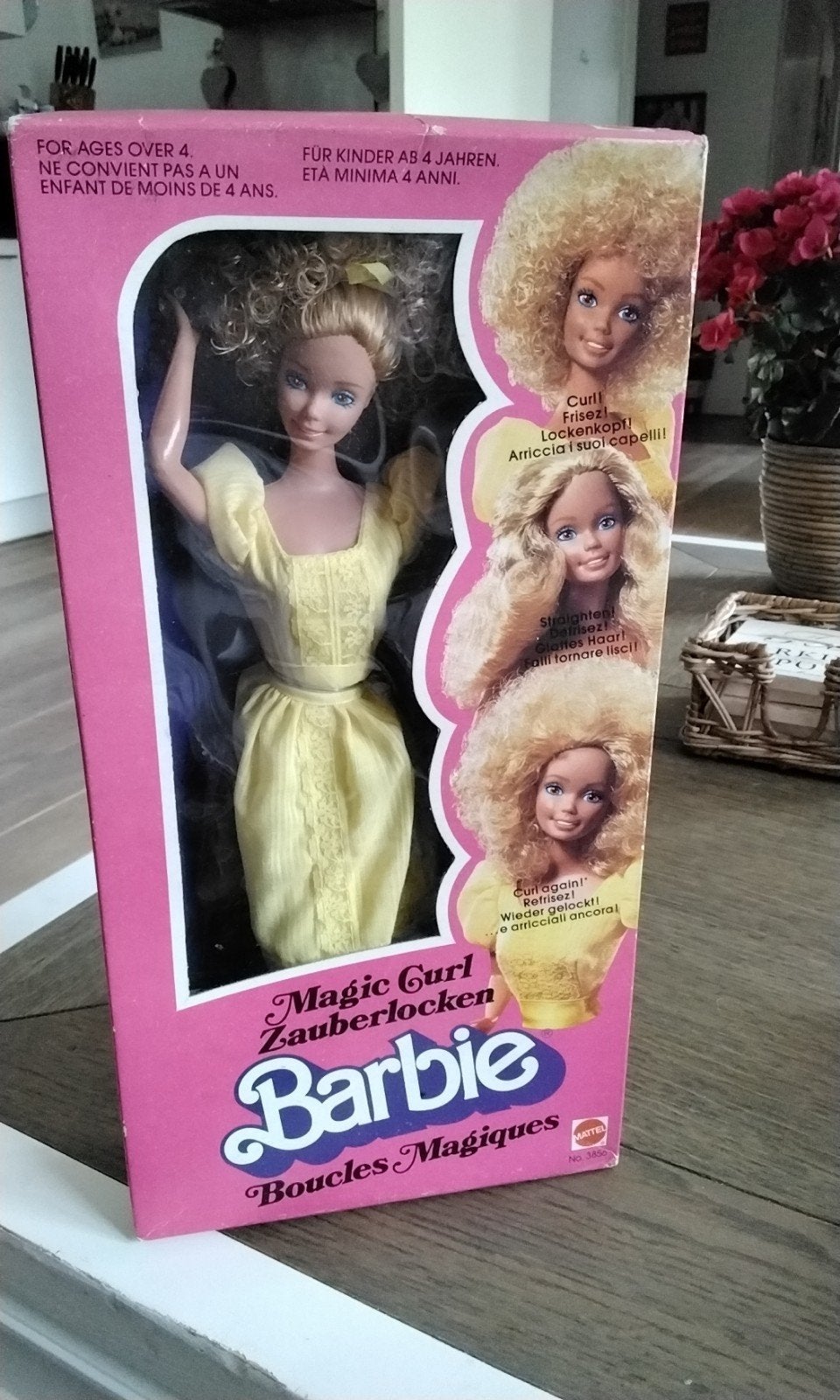 Vintage Barbie Magic Curl Zauberlocken - Nieuw in doos, Ophalen of Verzenden, Nieuw, Barbie
