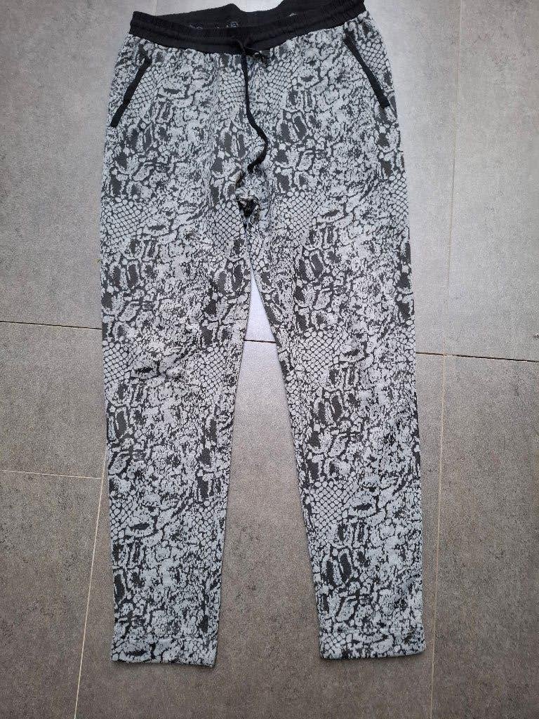 BROEK/LEGGING, CASUAL CLOTHING, MAAT L, Maat 38/40 (M), Zwart, Ophalen of Verzenden, Lang