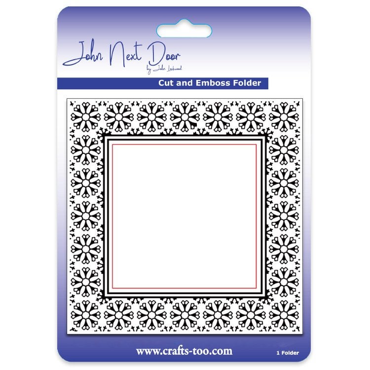 GEVRAAGD -- Embossing folder van John next Door, Hobby en Vrije tijd, Ophalen of Verzenden, Overige thema's, Pons of Mal