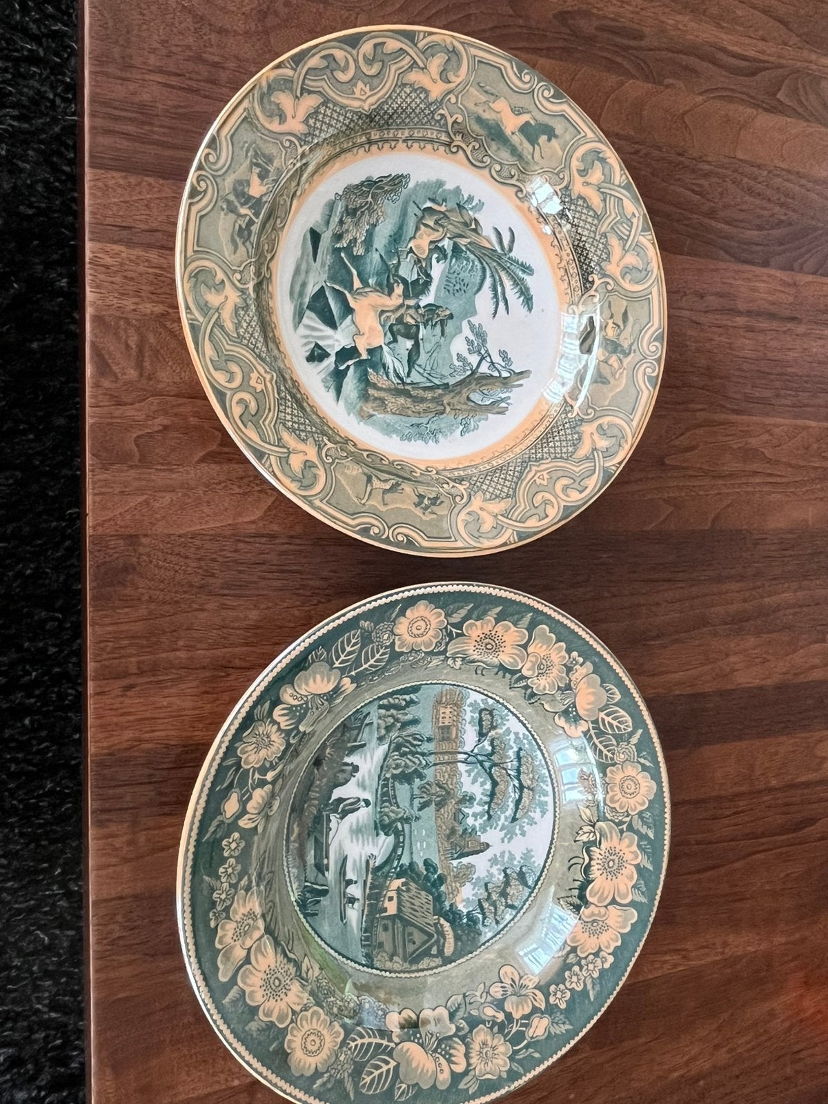 2 wandborden Petrus Regout & Co Maastricht, Ophalen