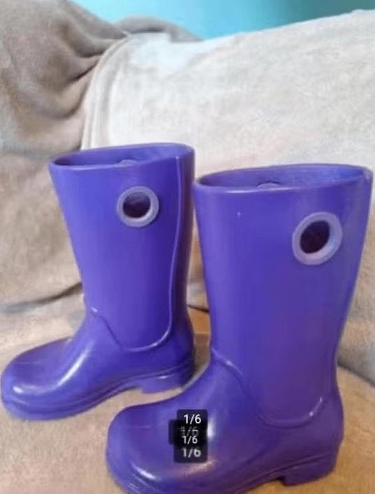 Crocs laarzen maat c9 (maat 25 - 26) superstaat regenlaarzen, Gebruikt, Jongen of Meisje, Ophalen of Verzenden, Laarzen
