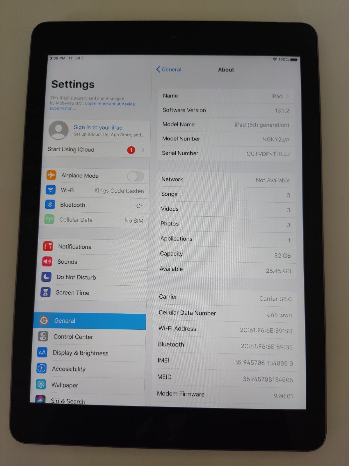 iPad 5e generatie 32 GB met LTE - Meerdere beschikbaar, Computers en Software, Android Tablets, 10 inch, 32 GB, Ophalen of Verzenden