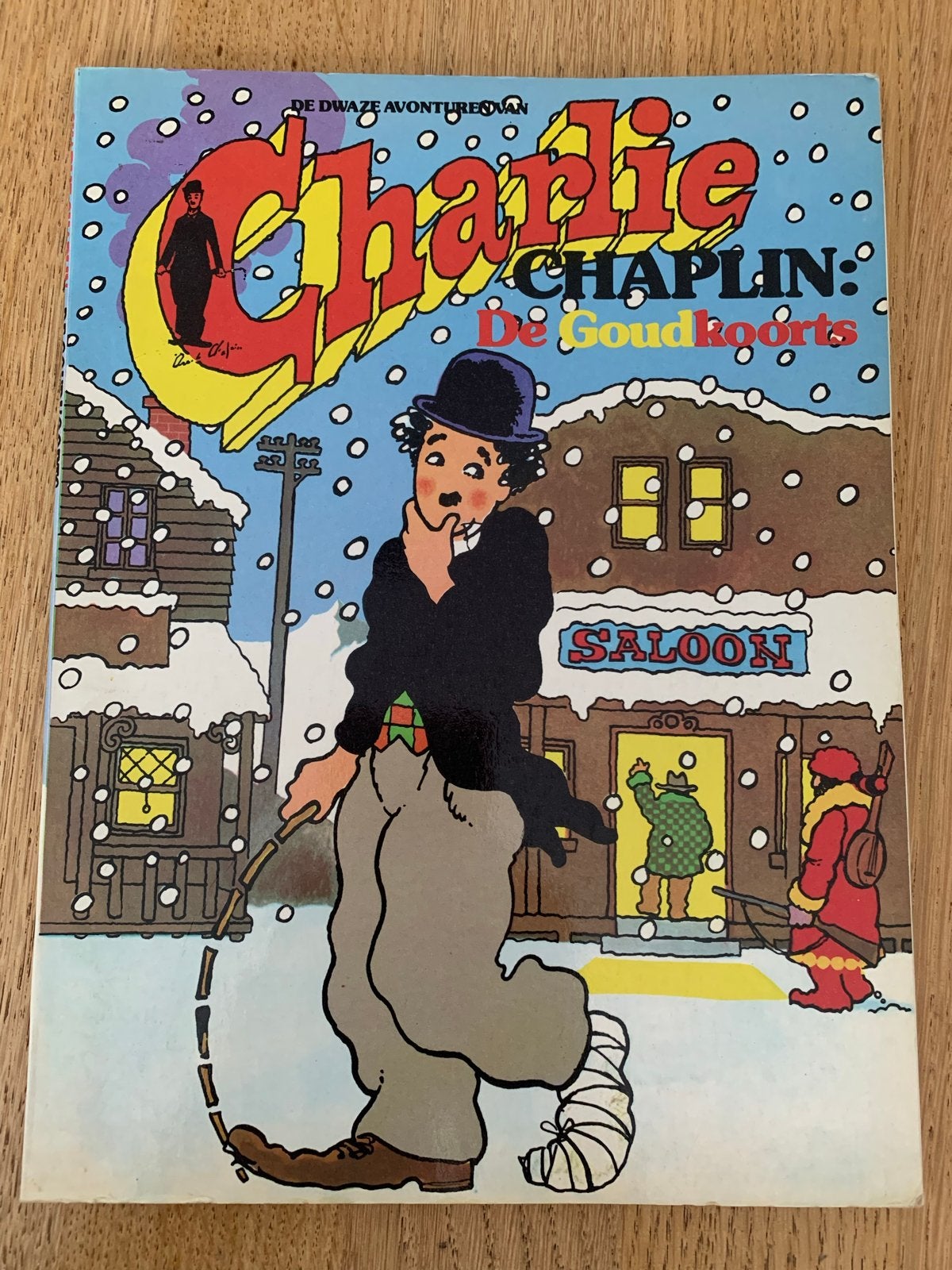 Charlie Chaplin: De Goudkoorts - Stripboek, Boeken, Eén stripboek, Ophalen of Verzenden, Gelezen