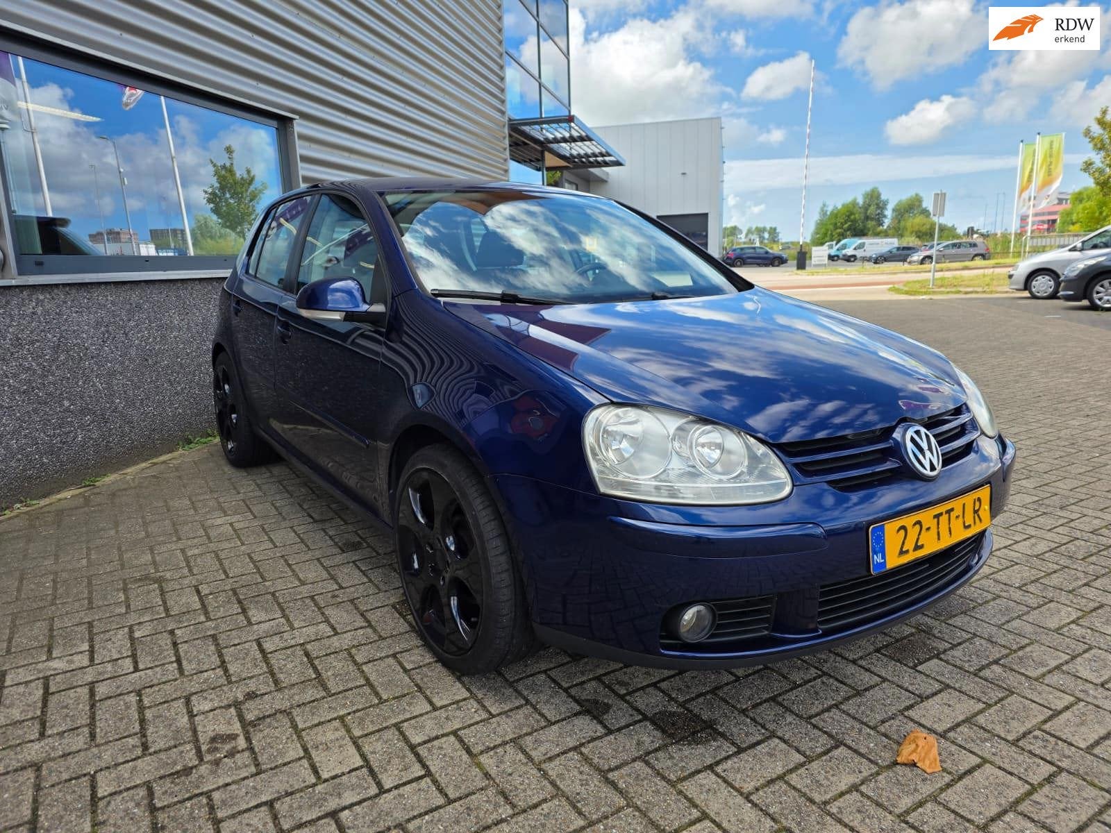 Volkswagen Golf 1.6 FSI Optive 3, Auto's, Voorwielaandrijving, Gebruikt, 4 cilinders, Blauw