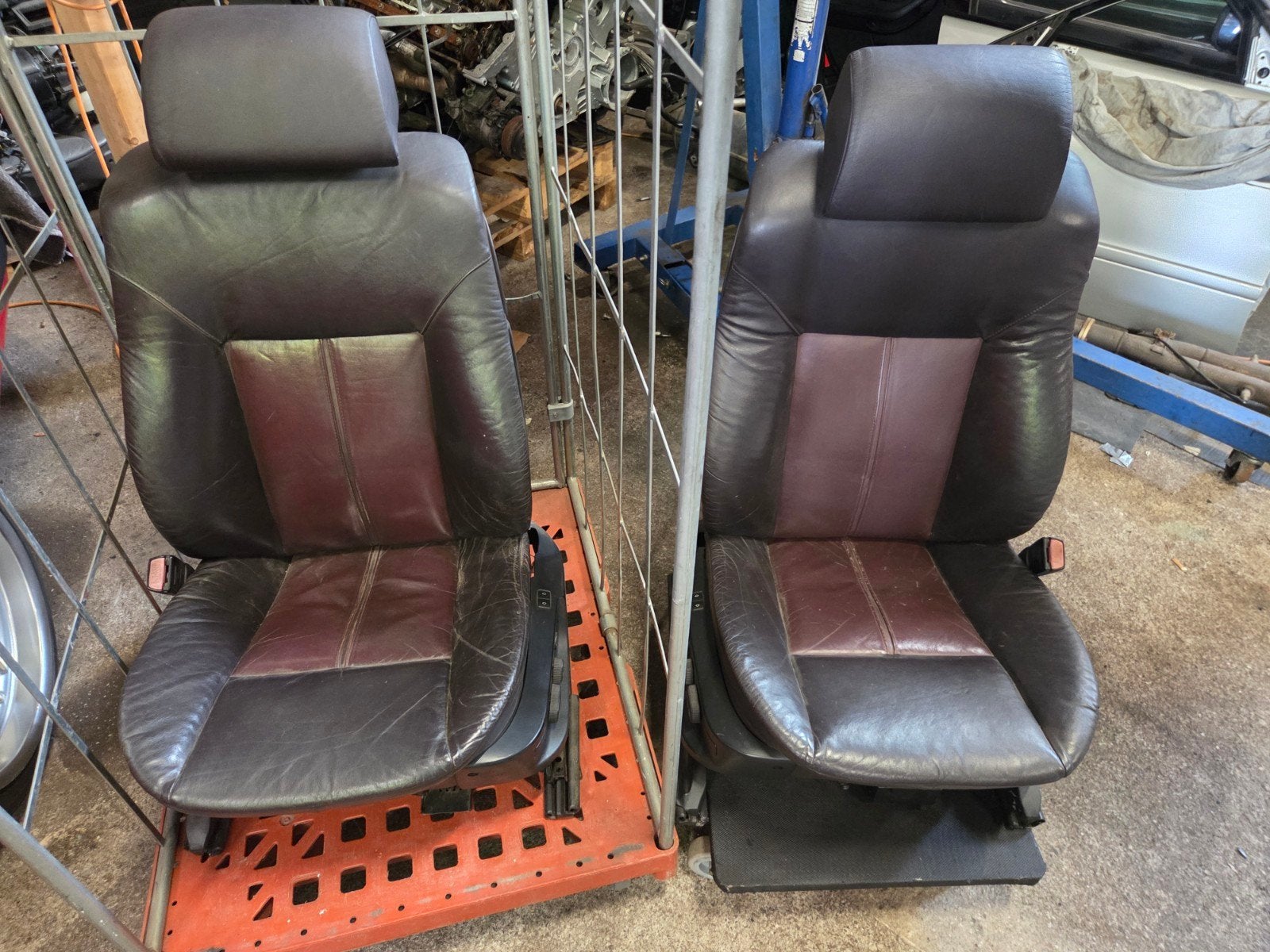 Bmw e39 elektrische/verwarmde voorstoelen two tone, Auto-onderdelen, Interieur en Bekleding, Ophalen, BMW