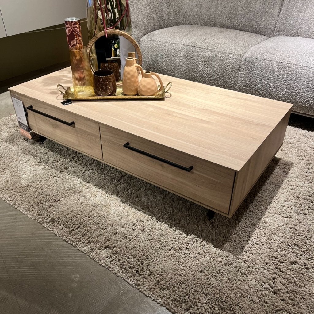 Ricco Salontafel 2 la 135x65 Fresh Oak - Pronto Wonen, Niet ingevuld, Niet ingevuld, Niet ingevuld