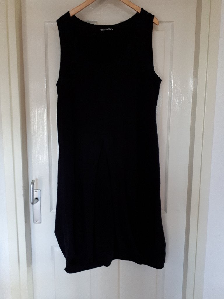 zwarte tuniek/jurk, maat xl/xxl, Ultimate Mik's, Kleding | Dames, Verzenden, Zwart, Maat 46/48 (XL) of groter, Ultimate Mik's